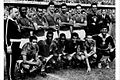 Brazilië 1958: Vicente Feola (trainer), Djalma Santos, Zito, Bellini, Nilton Santos, Orlando, Gilmar - Garrincha, Didi, Pelé, Vava, Zagallo.