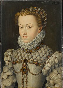 Élisabeth d'Autriche, 1571 Musée du Louvre.