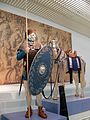 Altra ricostruzione dell'equipaggiamento di cavaliere romano dal museo di Nimega.