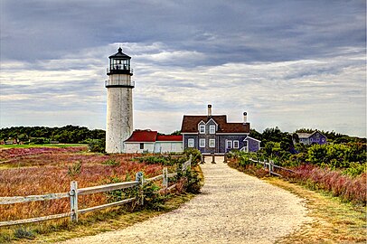 The lighthouse in September, 2014