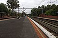 Northbound view from Platform 3, August 2023