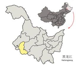 Daqing – Mappa