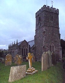 Newton St Cyres church Devon
