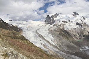 Ledovec Gornergletscher