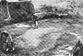 Excavation of Mound M