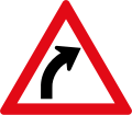 Gentle curve ahead