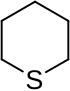 Structure of thiane