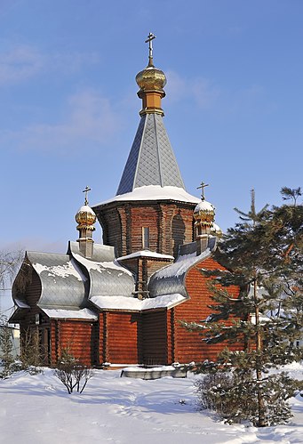 Церковь Иверской Божией Матери в Жуковском (Московская область)