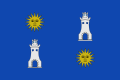 Bandera de la Vall d'Uixó Aprovada el 2 de novembre de 2000.[22]