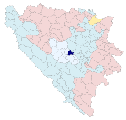 Busovača – Mappa