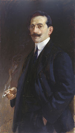 Enrique Simonet: Önarckép (1918)