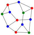 The chromatic number of the Frucht graph is 3.