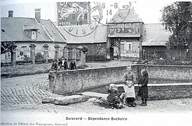 Ferme du hameau de Buchoire en 1914.