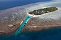 Fotografia d'Heron Island, un exemple de caia.