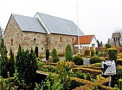 Skarrild Kirke set fra nordøst