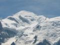 O cume do Monte Branco