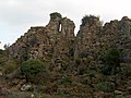 The rockery today, which can be seen at Lamport Hall