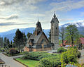 HDR-Bild der Stabkirche Wang (2012, Nikon D90)