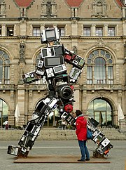 „Wertgigant“ am Neuen Rathaus Hannover, 2021