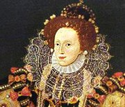 Rainha Elizabeth I da Inglaterra, retrato de 1588.