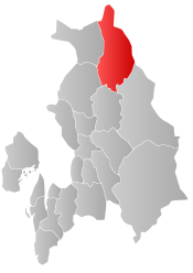 Eidsvoll within Akershus