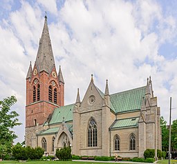 Sankt Nicolai kyrka i maj 2014.