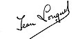 Signature de Jean Longuet