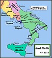 Italia meridionale nel 1112