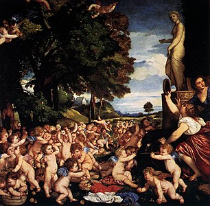 El culto de Venus, de Tiziano.