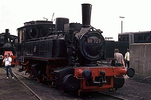 DR 98 727 in Bochum-Dahlhausen (1985)