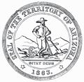 Arizona Territory ca. 1864 (1863 bis 1912)