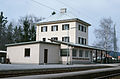 Bahnhof Piding im April 1986