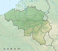 Lagekarte von Belgien
