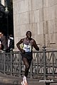 Dritter Platz von Geoffrey Kamworor beim Berlin-Marathon 2012