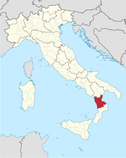 Provincia de Cosenza - Localizazion