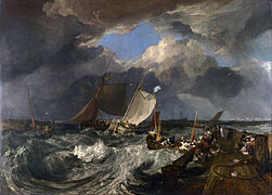 Muelle de Calais, de Turner (1803)