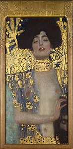 Judit och Holofernes av Gustav Klimt från 1901.