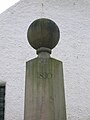 The '1830' date on the Mercat cross