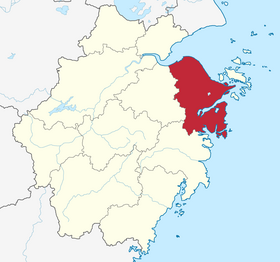 Localisation de Níngbō