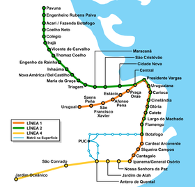 Image illustrative de l’article Métro de Rio de Janeiro