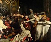 The Murder of Rizzio, 1787