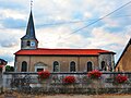 L'église Saint-Léger de Nixéville.