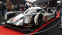 Porsche 919 Hybrid n°2 vencedor das 24 Horas de Le Mans de 2016.