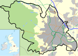 Shepherd Wheel is located in Sheffield