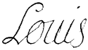 Louis's signature