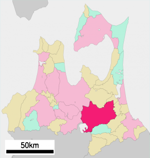 十和田市位置図