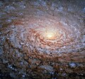 Susunan lengan spiral di galaksi Messier 63 oleh Teleskop Hubble.[5]