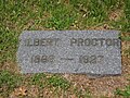 Grave of Gilbert Proctor Miller, founder of Hampshire County's fruit industry