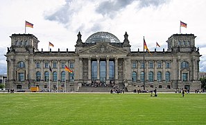 Reichstagsgebäude in Berlin