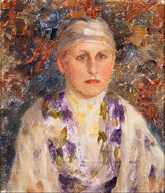 Donna bretone, 1914 Museo d'arte moderna di Espoo